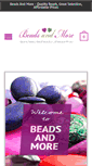 Mobile Screenshot of beadsandmore.co.uk